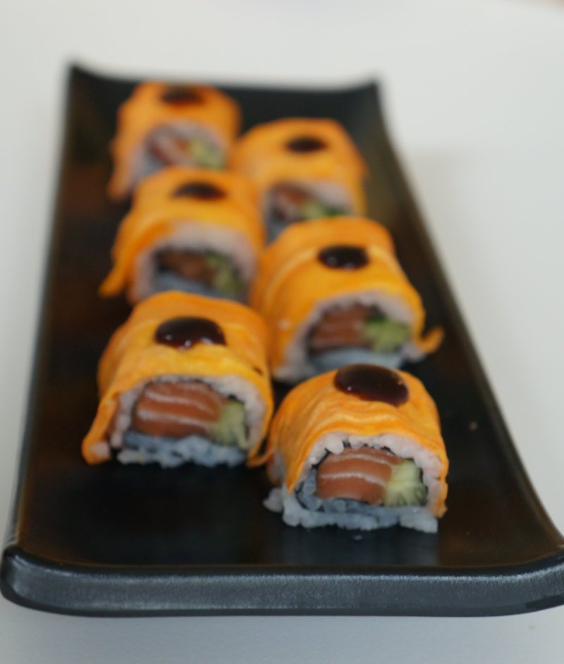 Søde kartoffel (batata) sushi roll