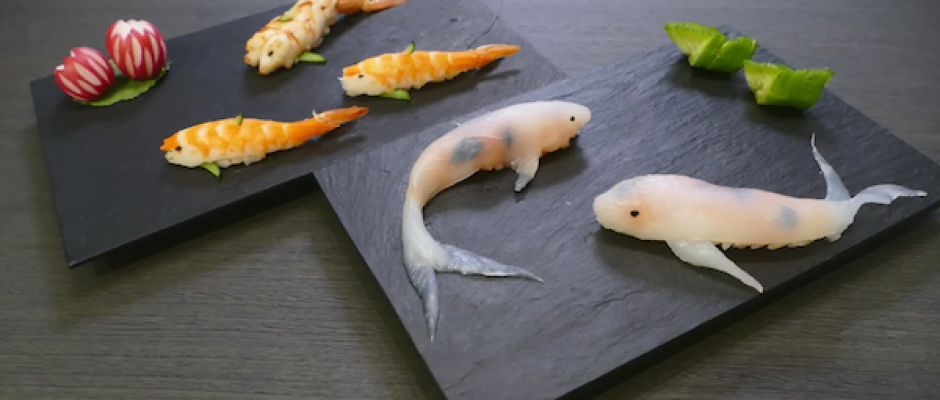 Presentation is half the story. Make sure you arrange the sushi in an interesting layout on nice porcelain plate, or a sushi boat if you have one.