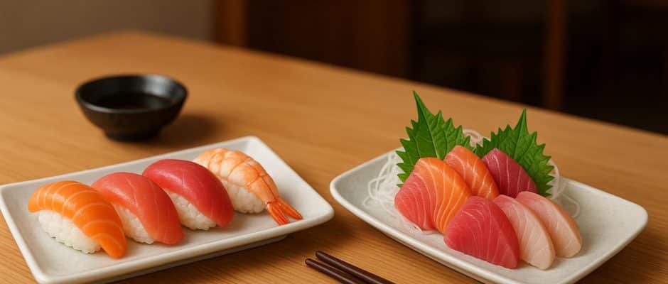 Nigiri vs Sashimi: What's the Difference?